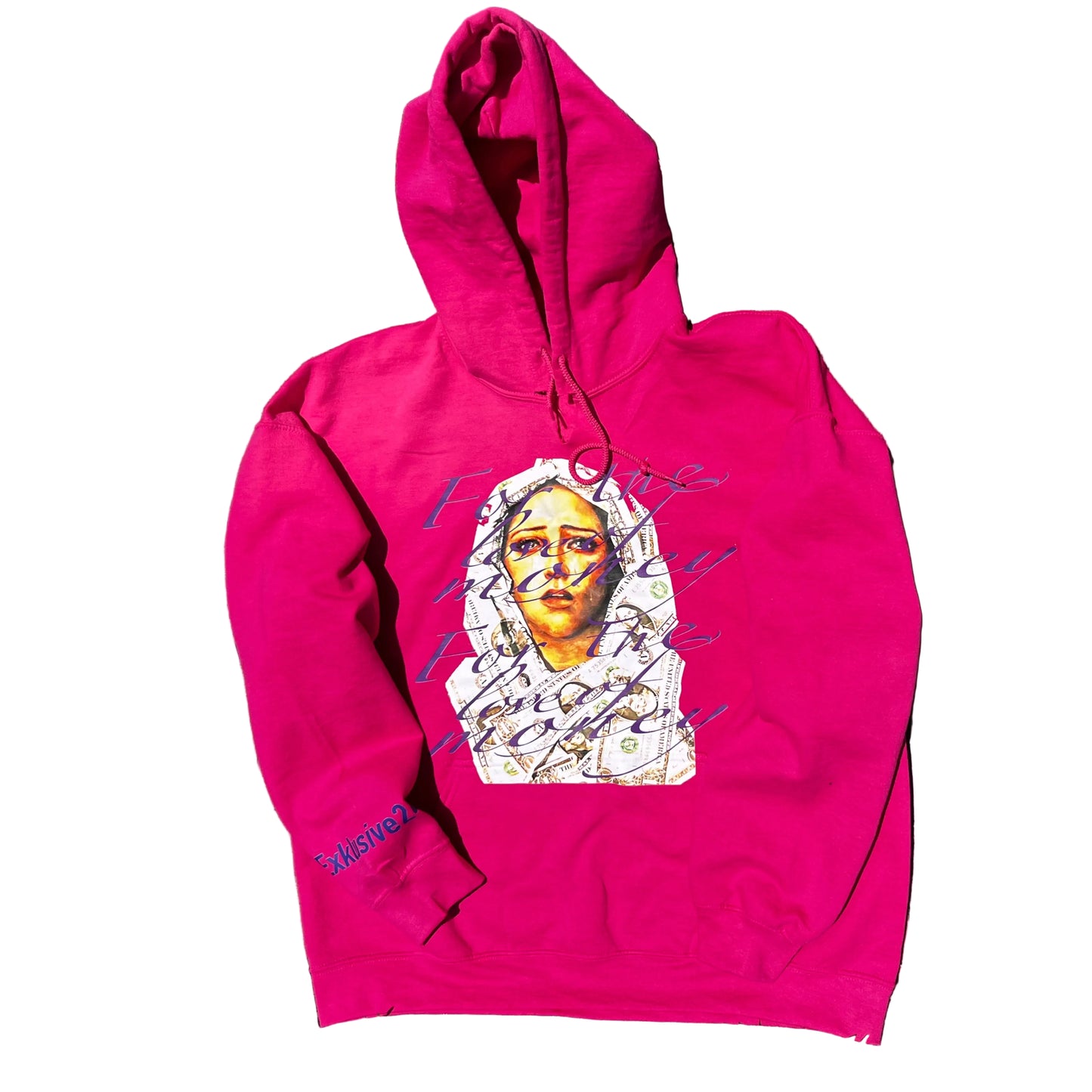 1 of 1 Pink Hoodie